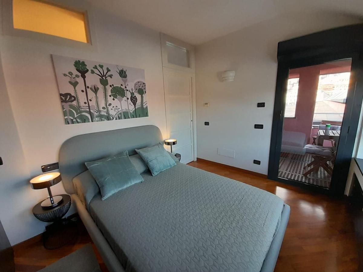 Bilocale Vista Mare Con Terrazzo-Porto Antico- Parcheggio Scontato Lejlighed Genova Eksteriør billede