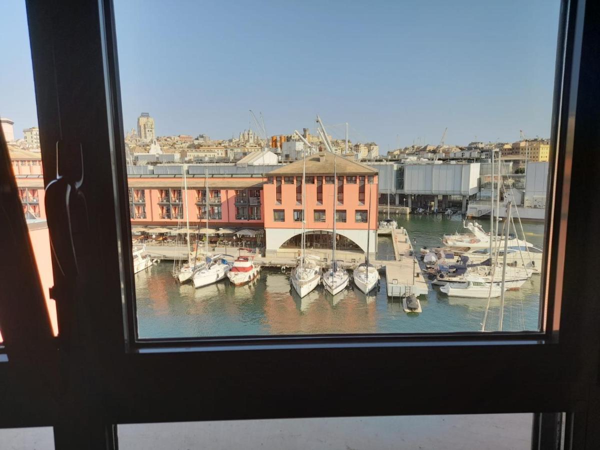 Bilocale Vista Mare Con Terrazzo-Porto Antico- Parcheggio Scontato Lejlighed Genova Eksteriør billede