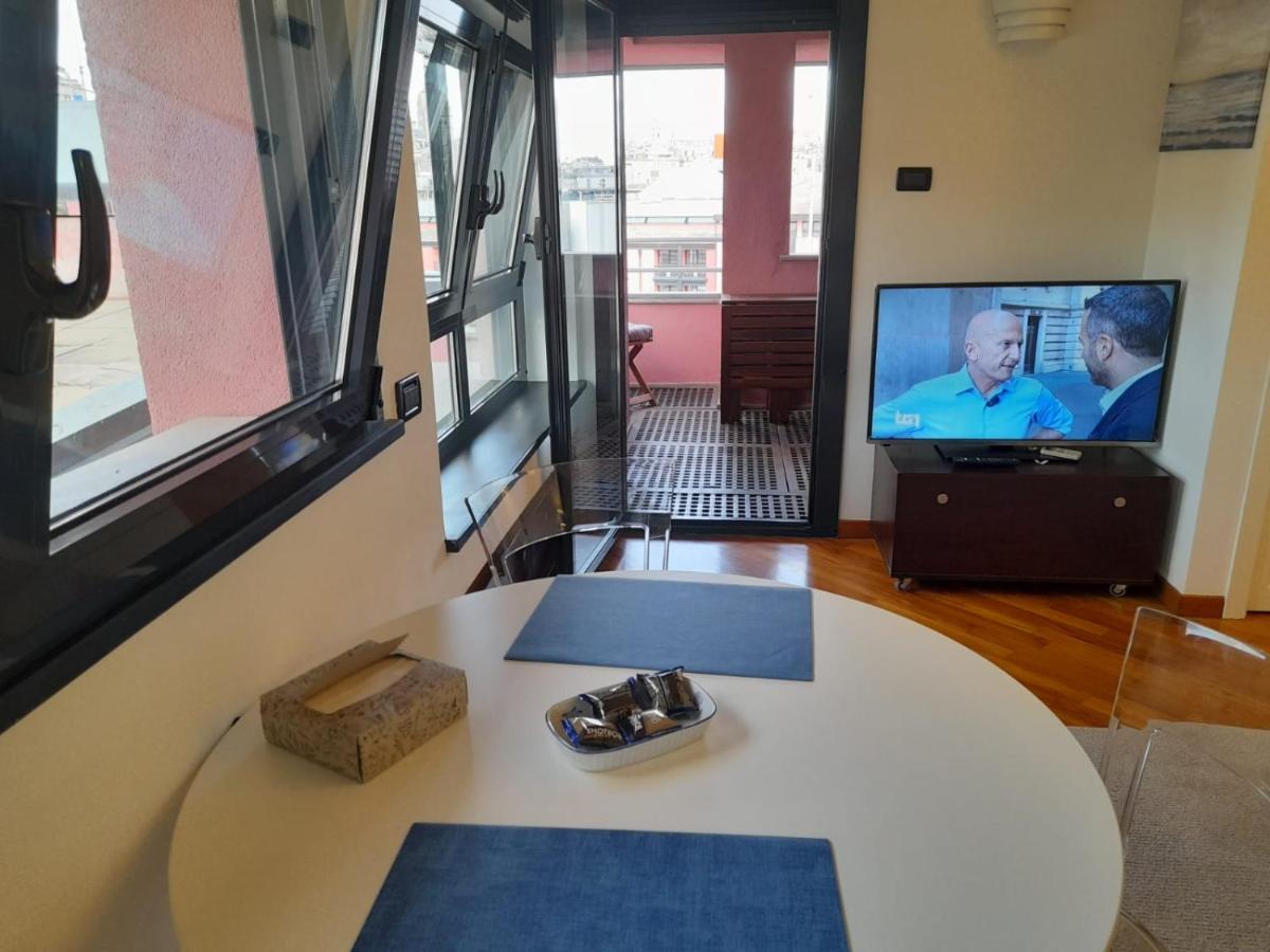 Bilocale Vista Mare Con Terrazzo-Porto Antico- Parcheggio Scontato Lejlighed Genova Eksteriør billede